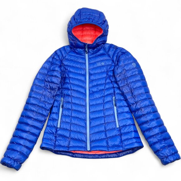 Mountain Hardware Shield 800 Down Lightweight Puffer Hooded Jacket Women's Small - Picture 1 of 13